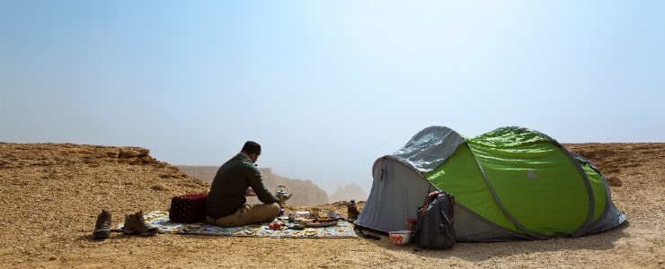 Camping in Riyadh