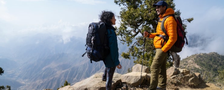 Hiking in Winter Parks of Saudi Arabia