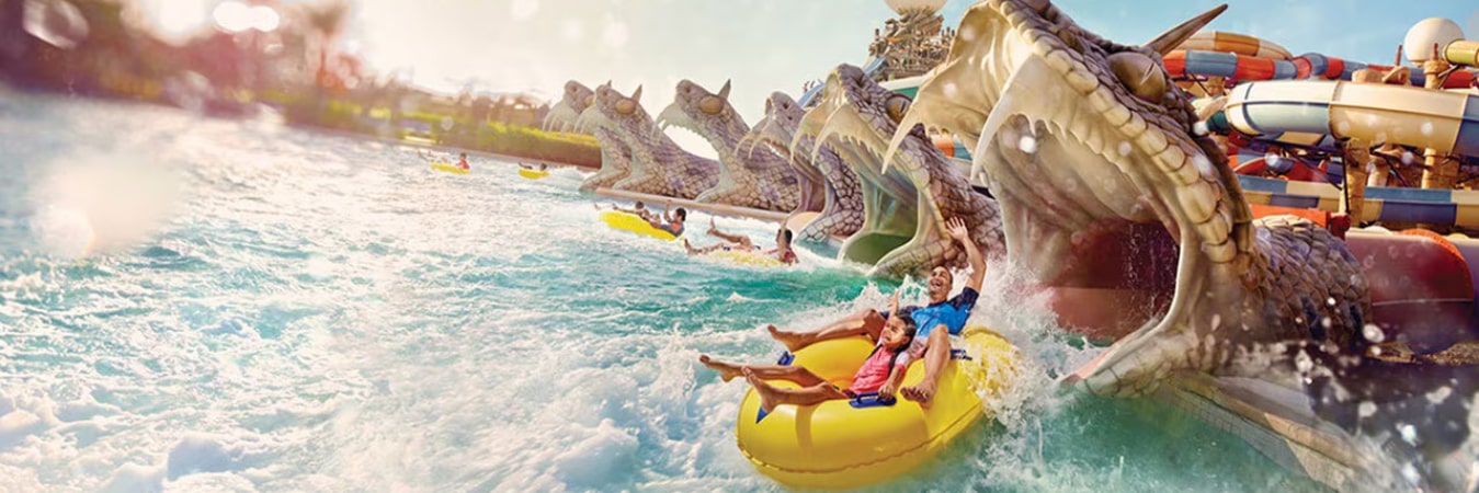 Experience Fun Splash at Yas Waterpark in Abu Dhabi