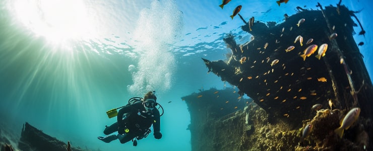 Shipwreck Diving in Palawan