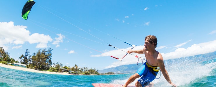 Kiteboarding