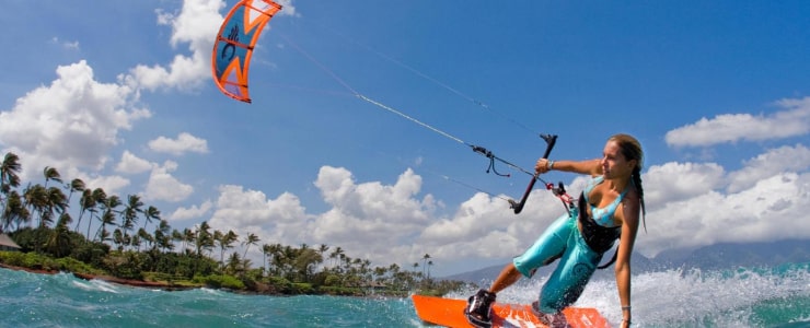 Kiteboarding