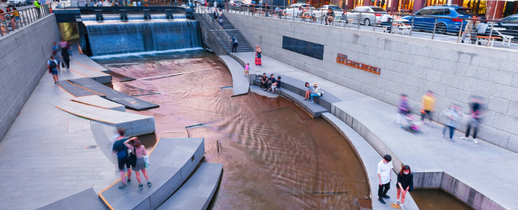 Cheonggyecheon Stream Seoul