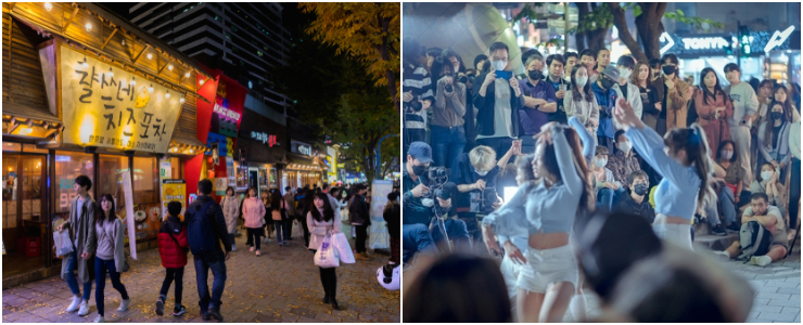 Nightlife in Hongdae