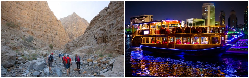 Mountain Hiking And Dhow Cruise