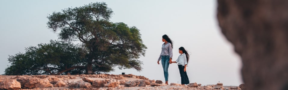 Caminho de pérolas e árvore da vida